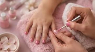 Kids Manicure – SMAY Beauty home service Riyadh